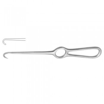 Volkmann Retractor 1 Blunt Prong Stainless Steel, 22 cm - 8 3/4"